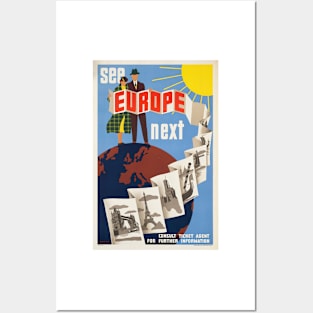 Europe Vintage Travel Posters and Art